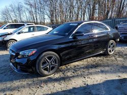 Mercedes-Benz salvage cars for sale: 2021 Mercedes-Benz C 300 4matic