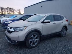 Salvage cars for sale at Spartanburg, SC auction: 2018 Honda CR-V EX