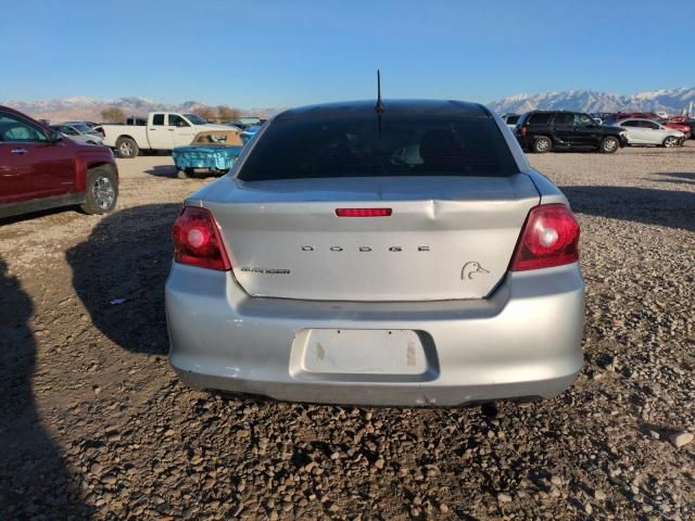 2012 Dodge Avenger SE