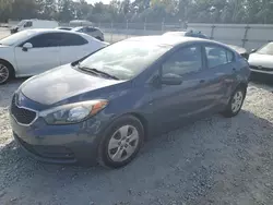 Salvage cars for sale at Ellenwood, GA auction: 2016 KIA Forte LX