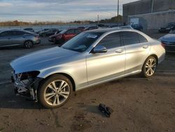 Salvage cars for sale at Fredericksburg, VA auction: 2018 Mercedes-Benz C 300 4matic