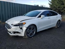 Ford Fusion salvage cars for sale: 2017 Ford Fusion Titanium