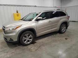 Toyota salvage cars for sale: 2015 Toyota Highlander XLE