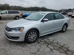 Volkswagen salvage cars for sale: 2015 Volkswagen Passat S