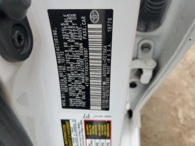 2012 Toyota Camry Base