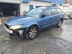 Salvage cars for sale at Grantville, PA auction: 2008 Subaru Outback 2.5I