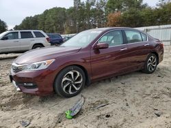 Honda salvage cars for sale: 2017 Honda Accord EX