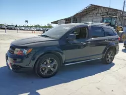 Salvage cars for sale from Copart Corpus Christi, TX: 2015 Dodge Journey Crossroad