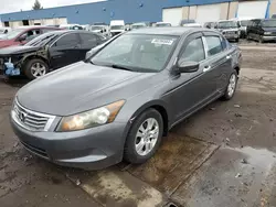 Salvage cars for sale at Woodhaven, MI auction: 2008 Honda Accord LXP