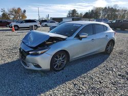 Salvage cars for sale at Mebane, NC auction: 2018 Mazda 3 Grand Touring