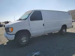 Vehiculos salvage en venta de Copart Chicago: 2002 Ford Econoline E250 Van