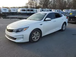 Salvage cars for sale at Glassboro, NJ auction: 2016 KIA Optima LX