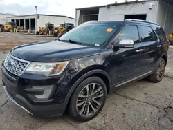 Salvage cars for sale at Riverview, FL auction: 2016 Ford Explorer Platinum