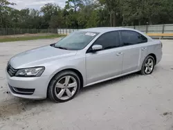 Volkswagen salvage cars for sale: 2013 Volkswagen Passat S