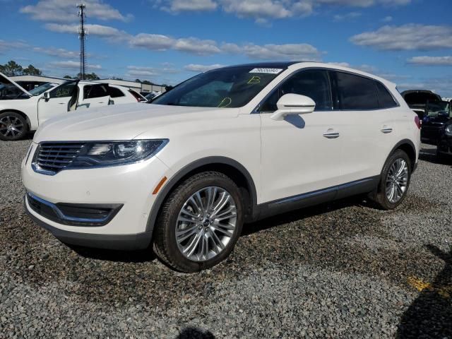 2018 Lincoln MKX Reserve