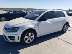 Salvage cars for sale at Grand Prairie, TX auction: 2017 Volkswagen Golf R