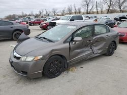 Salvage cars for sale from Copart Bridgeton, MO: 2010 Honda Civic LX