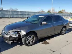 2007 Honda Accord EX en venta en Littleton, CO