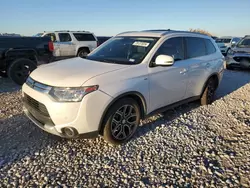 Salvage cars for sale at Taylor, TX auction: 2015 Mitsubishi Outlander GT