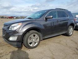 Salvage cars for sale at Woodhaven, MI auction: 2016 Chevrolet Equinox LT