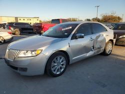 Salvage cars for sale at Wilmer, TX auction: 2011 Lincoln MKZ