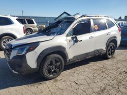 Salvage cars for sale at Dyer, IN auction: 2023 Subaru Forester Wilderness