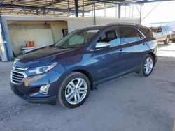 Salvage cars for sale at Phoenix, AZ auction: 2018 Chevrolet Equinox Premier