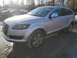 Salvage cars for sale at Waldorf, MD auction: 2009 Audi Q7 3.6 Quattro