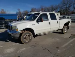 Salvage cars for sale from Copart Chicago: 2003 Ford F250 Super Duty