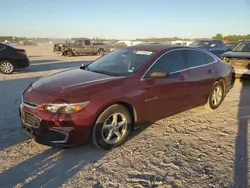 Chevrolet salvage cars for sale: 2016 Chevrolet Malibu LS