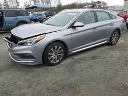 Salvage cars for sale at Spartanburg, SC auction: 2015 Hyundai Sonata Sport