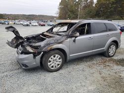 Salvage cars for sale at Concord, NC auction: 2019 Dodge Journey SE