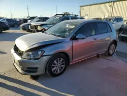 Volkswagen salvage cars for sale: 2016 Volkswagen Golf S/SE