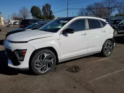 Salvage cars for sale at Moraine, OH auction: 2024 Hyundai Kona N Line