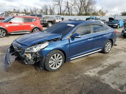 Hyundai Sonata Sport salvage cars for sale: 2016 Hyundai Sonata Sport