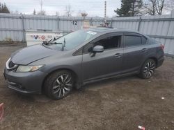 Salvage Cars with No Bids Yet For Sale at auction: 2013 Honda Civic Touring