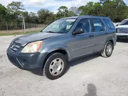 Honda cr-v lx Vehiculos salvage en venta: 2005 Honda CR-V LX