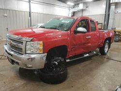 Salvage cars for sale at Casper, WY auction: 2012 Chevrolet Silverado K1500 LT