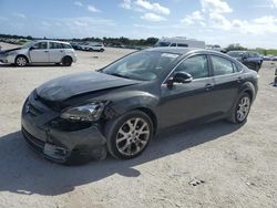 Mazda salvage cars for sale: 2012 Mazda 6 S