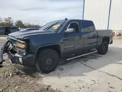 Salvage cars for sale at Lawrenceburg, KY auction: 2017 Chevrolet Silverado K1500 LT