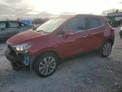 Salvage cars for sale at Wayland, MI auction: 2017 Buick Encore Preferred