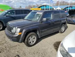 Salvage cars for sale at East Granby, CT auction: 2016 Jeep Patriot Sport