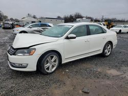 Salvage cars for sale at auction: 2014 Volkswagen Passat SEL