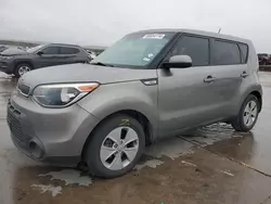 Salvage cars for sale at Grand Prairie, TX auction: 2016 KIA Soul