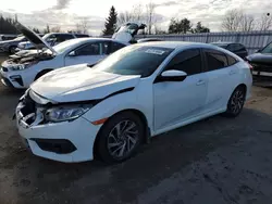 Salvage cars for sale at Bowmanville, ON auction: 2018 Honda Civic LX