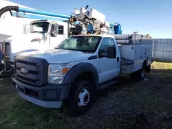 Salvage cars for sale from Copart Chicago: 2013 Ford F450 Super Duty