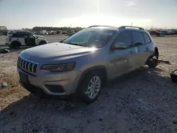 Salvage cars for sale at Houston, TX auction: 2020 Jeep Cherokee Latitude