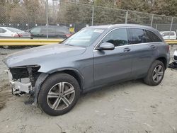 Salvage cars for sale at Waldorf, MD auction: 2020 Mercedes-Benz GLC 300