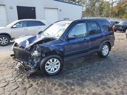 Salvage cars for sale at Austell, GA auction: 2006 Honda CR-V EX