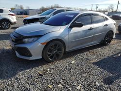 Salvage cars for sale from Copart Hillsborough, NJ: 2017 Honda Civic Sport